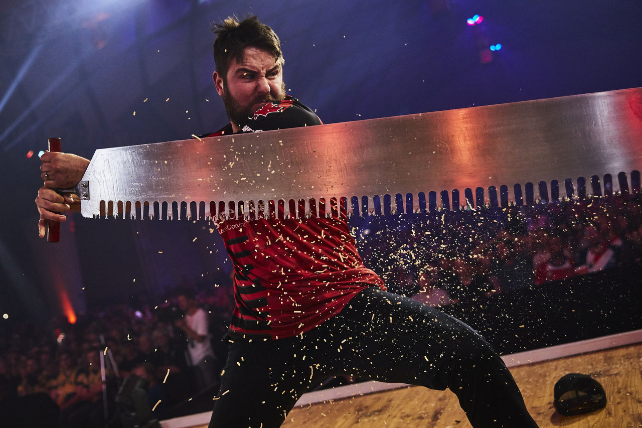 Зона за пресата на Timbersports