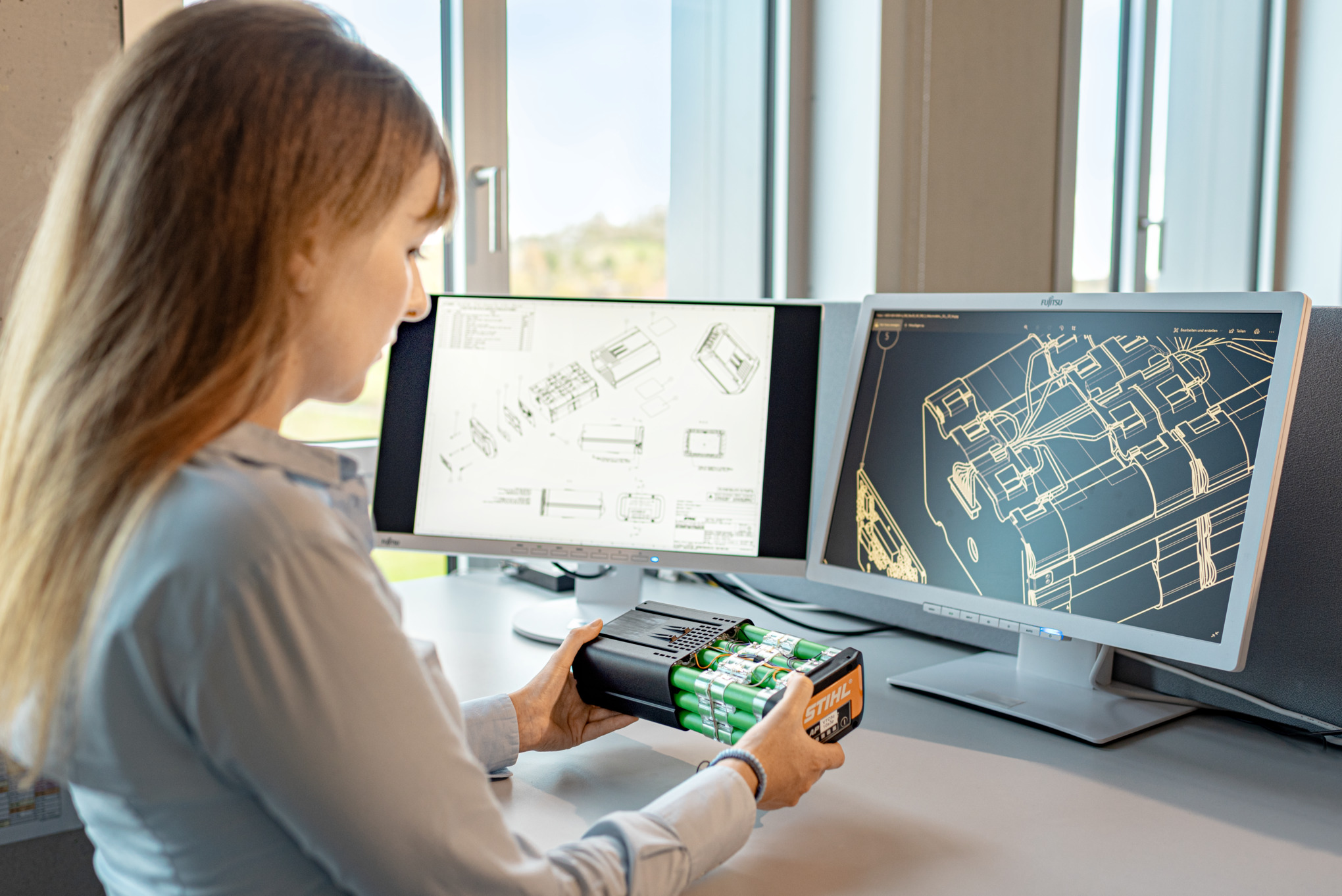 Производство на батерии в STIHL